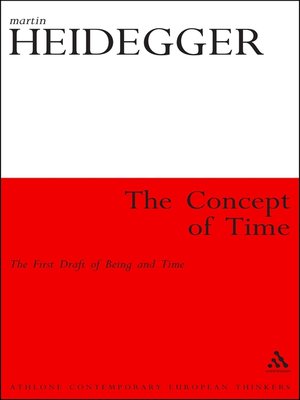 cover image of The Concept of Time